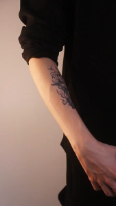 Tatto temporary 21x11cm Temporary Tattoo - Tato Pasangan - Tato Anti Air  Sepasang isi 2 pcs