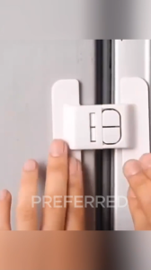 PREFERRED stock no. BHB Refrigerator Lock Child Safety Protection Anti-Open Water Dispenser Locker Buckle Home Furniture Cabinet Door Safety Locks