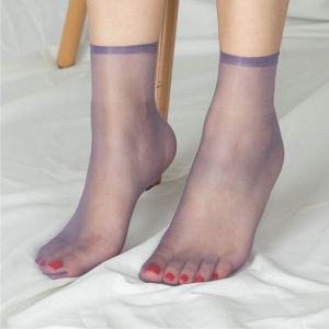 Womens Loose Toe Summer Moisture Wicking Short Stockings