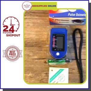 Adult Fingertip Pulse Oximeter Reading for Oxygen Levels Portable Oxygen Monitoring for Home or On-the-Go High-Quality for Family Use Travel-Friendly and Durable