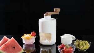 Peralatan Dapur Penghancur Es Manual Tanpa Listrik Penggunaan Praktis Hasil Serut Halus Pisau Tajam Anti Karat