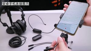 2.4G Wireless Microphone Headset Mic System for Teach Outdoor Speech Voice Amplifier Speaker Teach Tour Guide Head-Wear Mic Volume Radio Loudspeaker