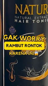 Klik-Beli NATUR Hair Tonic Series 90ml Tonik Perawatan Rambut Rontok Ginseng Extract Anti Hair Fall Menutrisi Menyuburkan Rambut