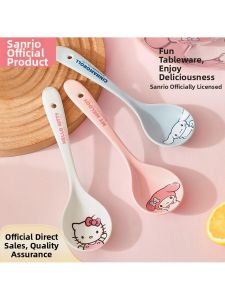 Glossy Ceramic Spoon Large
