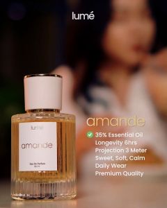 Lume Amande Parfum Wangi Sweet Almond Vanilla - Eau De Parfum 60 mL