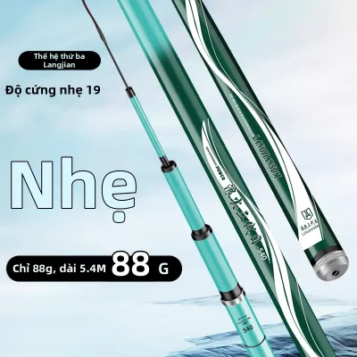 Cần Câu Cá Siêu Nhẹ & Cứng