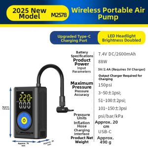 Michelin | Wireless Portable Car Tire Inflater