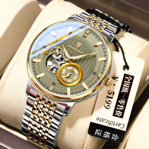 瑞士品牌正品全自动男士手表防水夜光机械表Swiss brand genuine fully automatic mens watch waterproof luminous mechanical watch