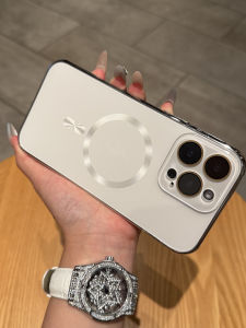 Magnetic Suction Heat Dissipation Phone Case with Lens Film Suitable for 17Promax New  16Pro 14 Breathable 13 Shell Matte 15P Fingerprint Resistant 14Plus Couple 12 Simple