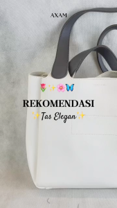 AXAM by Audi Marissa Chu Bag Totebag Tas Kulit Wanita Handbag For Women Tas Bahu AXA-MI2303