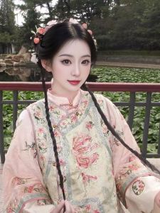 Bộ Trang Phục Hanfu Phong Cách Mới Cho Nữ Mùa Xuân 2025 Trang Phục Dân Tộc Trung Hoa Cổ Đại Bộ Đồ Vest Và Váy Cheongsam