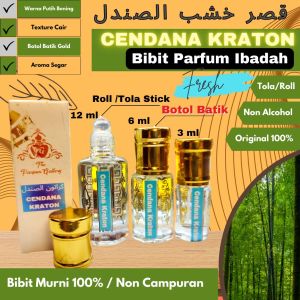 COD Bibit Parfum Ibadah Non Alkohol Bibit Parfum Sholat Non Alkohol Full Bibit Cendana Kraton Melati Kraton Super 100% non campuran