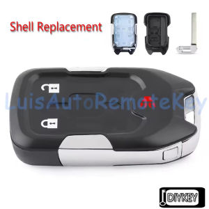 3/ 4/ 5/ 6 Buttons Case Smart Remote Car Key Fob Shell Cover for Chevrolet for GMC 2015-2024 FCC ID: HYQ1AA HYQ1EA HYQ1AS HYQ1ES