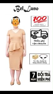 VÁY ĐẦM TRUNG NIÊN TẶNG MẸ VÁY ĐẦM PEPLUM CHẤT XLEO CAO CẤP (COTTON TỰ NHIÊN) THOÁNG MÁT CHO MẸ DỰ TIỆC SANG TRỌNG. VÁY ĐẦM BIGSIZE MÃ BLD06-191