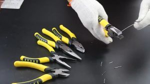 [Original 24 hours delivery]3pcs 6/8 Inches Heavy Duty Pliers Tool set Long Nose Pliers Set Heavy Duty Pliers Tool Vise