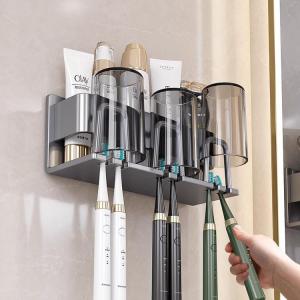 Wall-Mounted Bathroom Organizer