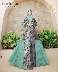 uzma||Rani kwoeniz astana trend hijab makassar alzea