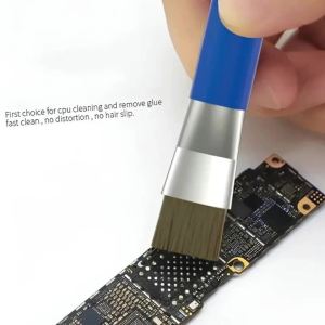 PCB Anti-Static ESD Double Headed Brush Circuit Board Repair for IC Chip PCB Welding Mobile Phone/Computer Mainboard Cleaning