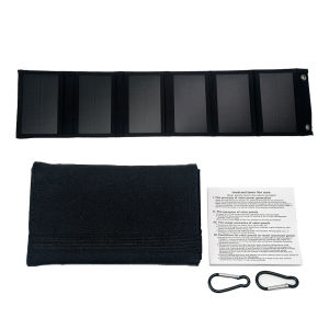 6-fold 800W Foldable Solar Panel 20w/h Portable Solar Panels Charger USB 5V DC Full Time Power Solar Panel Mobile Power Supply