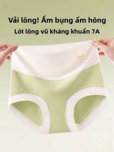 MiiOW | Warm Fleece Lined High Waist Thickened Winter Underwear Womens Triangular Panties Antibacterial High Waist Design MiiOW Cat Person