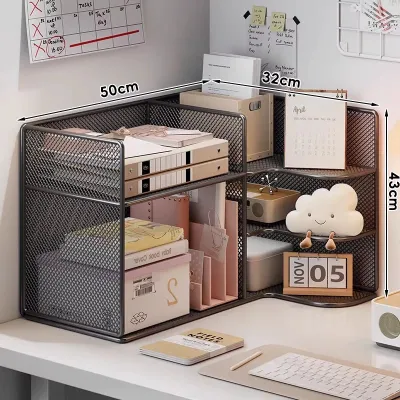 MUGG | Corner Desktop Storage Shelf