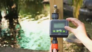 RainPoint Digital Hose Faucet Timer  Rain Sensor Programmable IPX4 Waterproof Auto Garden Irrigation