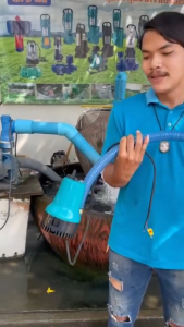 ปั๊มจุ่ม ปั๊มน้ำไดโว่ แรงดันสูง ปั๊มแช่ DC 12V 24V 65W รดน้ำ น้ำเปลี่ยนน้ำบ่อปลา DC Submersible Pump