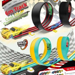 AOBIXIONG | DIY Crash-Color Combination Track Toy Car