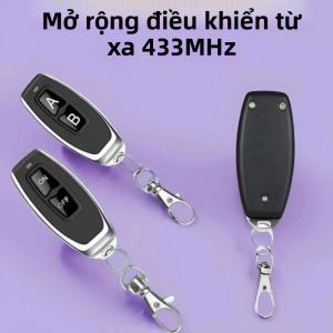 Điều Khiển Từ Xa Đa Năng 433MHz Sao Chép Điều Khiển Cửa Gara Sao Chép Chìa Khóa Điều Khiển Cửa Cổng Báo Động