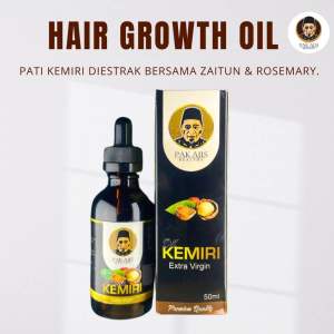 MINYAK KEMIRI ORIGINAL PAK AJIS HQ | HERBA TRADISIONAL