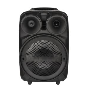 Portable Outdoor Bluetooth Speaker for Square Dance And Karaoke with Powerful Bass Mobile Bar Cart Speaker for Shops YAYAO LG-001