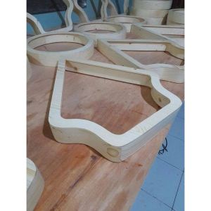 Bingkai Mahar | Pigur Bentuk wayang | Pigura Mahar pernikahan | Pigura 3d | Pigura Jati belanda |