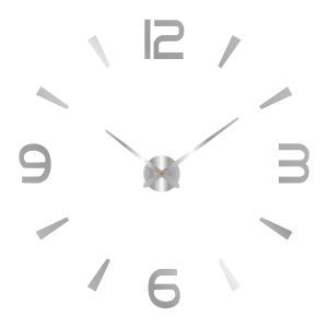 Đồng Hồ Treo Tường Lớn Hiện Đại 3D DIY Máy Quartz Dán Gương Acrylic Đồng Hồ Thời Trang Trang Trí Nhà Cửa Thiết Kế Phòng Khách