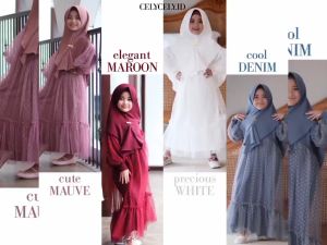 Gamis Roger EID SERIES Couple Mom and Kids