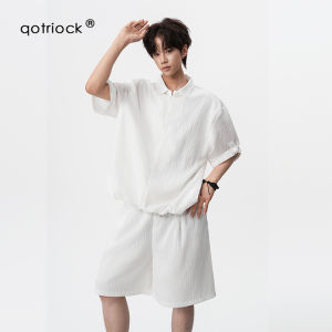 QOTRIOCK | Stripe Cooling Quick Dry Polo Set