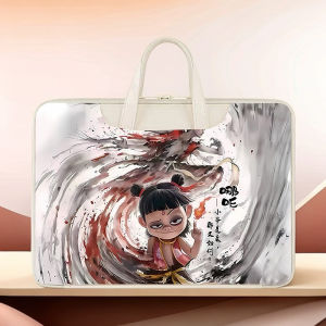 Fleece Lined Learning Tablet Case for X58 P20/P30 P35 Gold Tutor Edition NaZha Ao Bing Cartoon Style Protective Cover Shell