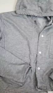 GudangFashion18 - Atasan Sweater Hoodie Bertudung Crop Top Baju Lengan Panjang Babyterry Motif Plain Polos Tali Ikat Kur Korea Outer Mona Hoodie Sweater Basic Oblong Women // Terlaris // COD