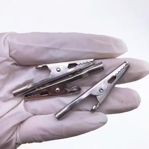 10 Chiếc Kẹp Thử Nghiệm Cá Sấu Bằng Thép Không Gỉ Kẹp Cố Định Đầu Dò Cáp Để Sửa Chữa Và Kiểm Tra Thiết Bị Điện Tử