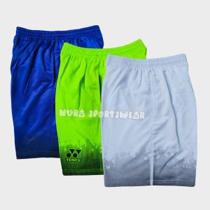 Celana Pendek Olahraga Pria dan wanita Bahan Tebal Warna hijau Stabilo