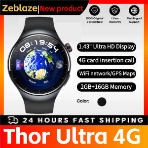 Zeblaze Thor Ultra Android Smart Watch AMOLED Screen 4G Independent Network Built-in GPS 16GB Storage Google Play