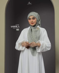 Ashika Scarf Arrafi Jilbab hijab kerudung wanita dewasa segiempat motif garis daily mewah terbaru new terlaris terkini modern kekinian murah viral lebaran 2024 adem mudah di bentuk cantik bahan voal exclusive cantik bayar ditempat COD gratis ongkir