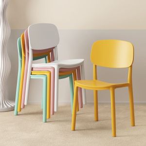 Modern Simple Plastic Thickened Dining & Study Chair