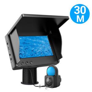 Underwater Fishing Camera Ice Fishing Camera with 4.3 IPS Wide Angle Display Infrared Night Vision with 15M /30M for Ice