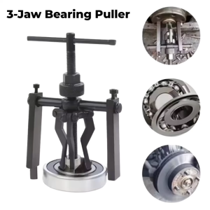 Heavy-Duty 3-Jaw Bearing Puller Tool Adjustable Internal Bearing Extractor Remover for Automotive Motorcycle Machine