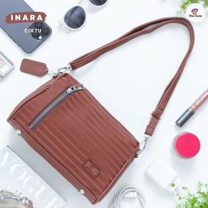 INARA STRIP BY BIRU TSABITA TAS SELEMPANG WANITA MURAH HALUS BERKUALITAS