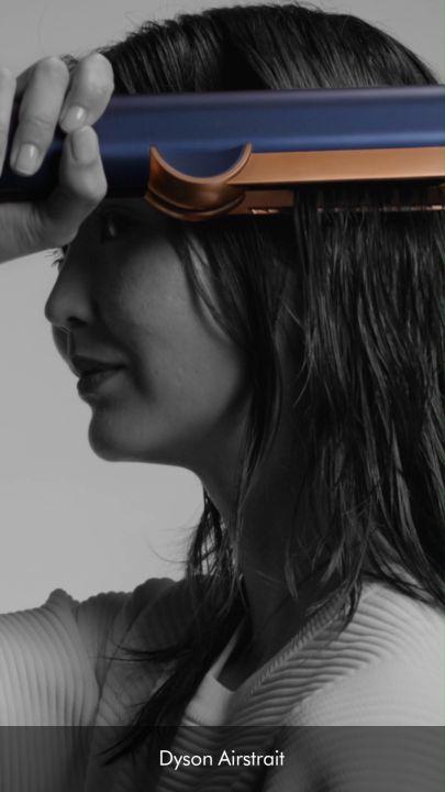 Dyson HT01 Airstrait™️ wet to dry straightener (Nickel/Copper)