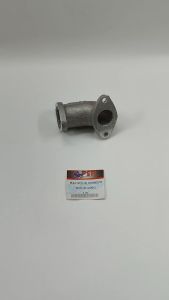 Manipol Aluminium Win Miring - Manipul Manifold Intake Intek Insulator Karbu Diral Honda Win 100