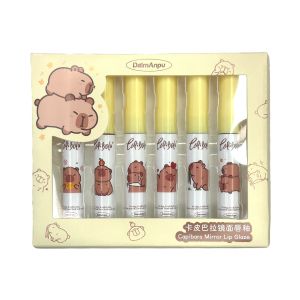 Bộ Son Bóng DAIMANPU Kapi Bala Bề Mặt Trong Suốt Trắng Sáng Dễ Tán.