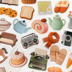 50pcs Cozy Little Things Transparent PET Stickers Decals For Phone Laptop Notebook Suitcase DIY Aesthetic Waterproof Stickers