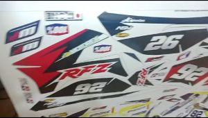 Decal Stiker Mini Trail RFZ 110cc / 125cc Full Body Free Custom